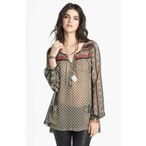 Free People Feather in the Wind Tunic